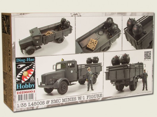 Afv Club - L4500S & EMC Mines w/1 Figure Afv Club - L4500S & EMC Mines w/1 Figure